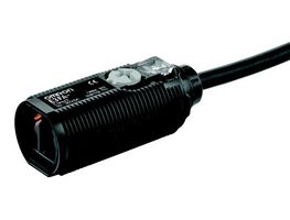OMRON INDUSTRIAL AUTOMATION E3FA-DN15 2M Photoelectric Sensor, 300 mm, NPN Open Collector, 100 mA Output, 10 VDC to 30 VDC