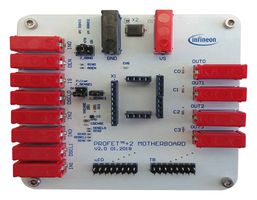 INFINEON PROFETPLUS2MOTHBRDTOBO1 Evaluation Board, Power Management, SMART7 PROFET+2 12V, High Side Power Switch