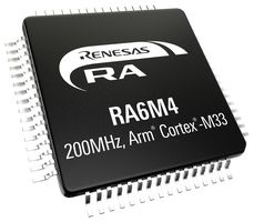RENESAS RA6M4 - 32bit 200MHz Arm® Cortex®-M33 TrustZone®, high integration with Ethernet and OctaSPI microcontroller