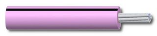 MULTICOMP PRO MP005392 Wire, PVC, Black, Pink, 20 AWG, 16 x 0.2mm, 328 ft