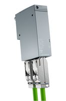 SIEMENS 6ES7193-6AR00-0AA0 Bus Adapter, 2 x RJ45 Sockets, 59 mm x 20 mm x 69.5 mm, SIMATIC ET 200SP Series