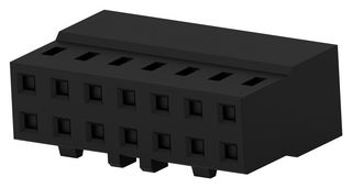 TE CONNECTIVITY 2MM-RCD-D07-BX Connector Housing, AMPMODU, Receptacle, 14 Ways, 2 mm