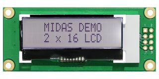 MIDAS DISPLAYS MD21605B6W-FPTLWI3