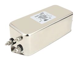 UNITED AUTOMATION A-EN2070-36-S Power Line Filter, Industrial, 250 VAC, 36 A, Single Phase, 2 Stage, Chassis Mount