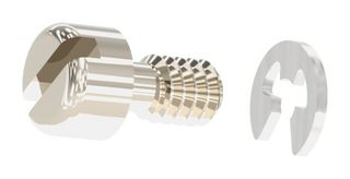 NORCOMP 160-580-CSHRKT1 D Sub Jack Screw, 4 mm, 2-56