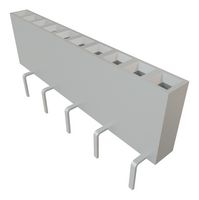SAMTEC BCS-110-L-S-PE PCB Receptacle, Board-to-Board, 2.54 mm, 1 Rows, 10 Contacts, Through Hole Mount