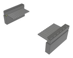 SAMTEC IDSS-06-D-10.00-G Ribbon Cable, IDC Receptacle to IDC Receptacle, 6 Ways, 10 ", 254 mm, 2.54 mm, IDSS Series