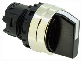 IDEC YW4S-3 Switch Actuator, Metal, 3 Pos, Idec Dia 22mm YW Series Selector Switches, IP65, YW4S Series