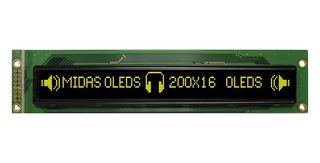 MIDAS DISPLAYS MCOB200016AV-YP