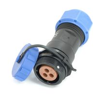 NEW - robust range of connectors incorporating threaded couplings and weather sealing to IP68