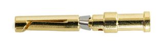 MULTICOMP PRO MP007609 Circular Connector Contact, MP-SY/SP, Socket, Crimp, 22-26 AWG, Gold-Plated Brass, 10A
