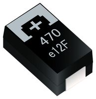 PANASONIC 2R5TPF470M9L Tantalum Polymer Capacitor, 470 µF, ± 20%, 2.5 V, D3L, 9000 µohm, 2917 [7343 Metric]