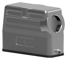 TE CONNECTIVITY T1319160120-000 Heavy Duty Connector, Hood, Side Entry, Aluminium Alloy Body, 1 Lever, H16A