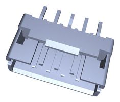 TE CONNECTIVITY 1735446-5 Pin Header, Wire-to-Board, 2 mm, 1 Rows, 5 Contacts, Through Hole Straight, HPI
