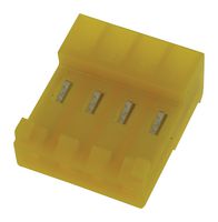 TE CONNECTIVITY - AMP 3-643818-4 IDC Connector, IDC Receptacle, Female, 3.96 mm, 1 Row, 4 Contacts, Cable Mount