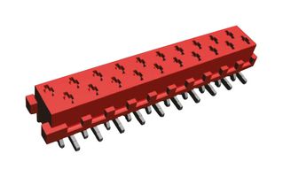 AMP - TE CONNECTIVITY 2-188275-0 PCB Receptacle, Board-to-Board, 1.27 mm, 2 Rows, 20 Contacts, Surface Mount Straight, Micro-MaTch
