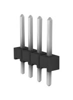 AMP - TE CONNECTIVITY 5-103327-1 Pin Header, Board-to-Board, 2.54 mm, 1 Rows, 4 Contacts, Through Hole Straight, AMPMODU MOD II