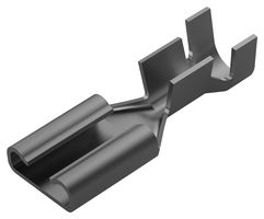 TE CONNECTIVITY - AMP 63751-1 Quick Disconnect Terminal, FASTON 187, Female Quick Disconnect, 4.75mm x 1mm, 0.187" x 0.032"