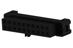 AMP - TE CONNECTIVITY 2-111623-1 IDC Connector, IDC Receptacle, Female, 2 mm, 2 Row, 20 Contacts, Cable Mount