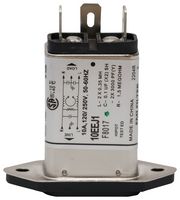CORCOM - TE CONNECTIVITY 10EEJ1 Filtered IEC Power Entry Module, IEC C14, General Purpose, 10 A, 250 VAC