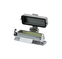 AMPHENOL SINE/TUCHEL C14610F0250032 Heavy Duty Connector, Base, Bulkhead Mount, Aluminium Alloy Body, 1 Lever, 16A