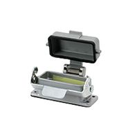 AMPHENOL SINE/TUCHEL C14610F0150032 Heavy Duty Connector, Base, Bulkhead Mount, Aluminium Alloy Body, 1 Lever, 10A