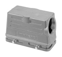 AMPHENOL SINE/TUCHEL C14611R0165001 Heavy Duty Connector, Hood, Side Entry, Aluminium Alloy Body, 2 Lever, E16