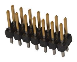 MOLEX 10-89-7103 Pin Header, Board-to-Board, Wire-to-Board, 2.54 mm, 2 Rows, 10 Contacts, Through Hole Straight