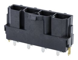 MOLEX 42819-4224 Pin Header, Wire-to-Board, 10 mm, 1 Rows, 4 Contacts, Through Hole Straight