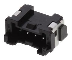 MOLEX 505578-0371 Pin Header, Wire-to-Board, 2 mm, 1 Rows, 3 Contacts, Surface Mount Right Angle