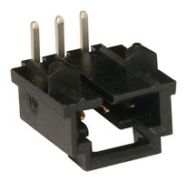MOLEX 70555-0037 Pin Header, Wire-to-Board, 2.54 mm, 1 Rows, 3 Contacts, Through Hole Right Angle, SL 70555 Series