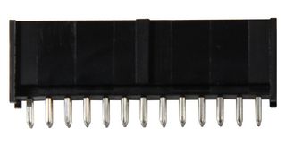 MOLEX 90130-1126 Pin Header, Wire-to-Board, 2.54 mm, 2 Rows, 26 Contacts, Through Hole Straight
