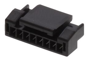 MOLEX 505565-0801 Connector Housing, Black, Micro-Lock Plus 505565 Series, Receptacle, 8 Ways, 1.25 mm