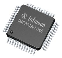 INFINEON IMC301AF048XUMA1 MCU, Application Specific, 32 bit, 48 MHz, Motor Control, 16KB RAM/128KB Program, 3-5.5V in, LQFP-48