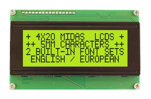 MIDAS DISPLAYS MC42005A6WK-SPTLY-V2