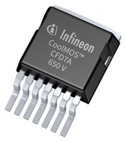INFINEON IPBE65R050CFD7AATMA1 Power MOSFET, N Channel, 650 V, 45 A, 0.041 ohm, TO-263 (D2PAK), Surface Mount