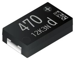 PANASONIC EEFJX0D471RC Polymer Aluminium Electrolytic Capacitor, 470 µF, 2 V, 2917 [7343 Metric], 4500 µohm