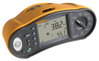 FLUKE 1662 DE FTT KIT Multifunction Installation Tester, 1660 Series, 500 V, 500 V, 20 Mohm, 1 Gohm
