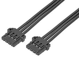 MOLEX 219656-2031 Cable Assembly, Pico-Lock Receptacle to Pico-Lock Receptacle, 3 Ways, 2 mm, 1 Row, 100 mm, 3.9 "