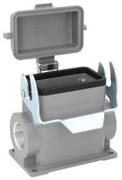 MULTICOMP PRO MP009388 Heavy Duty Connector, Base, Bulkhead Mount, Side Entry, Aluminium Body, 1 Lever, 10B