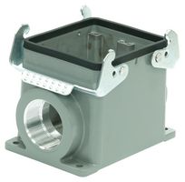 MULTICOMP PRO MP009441 Heavy Duty Connector, Base, Bulkhead Mount, Side Entry, Aluminium Body, 2 Lever, 32B
