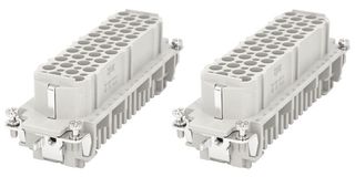 MULTICOMP PRO MP009546 Heavy Duty Connector, MP-HD INSERTS, Insert, 128+PE Contacts, 48B, Receptacle