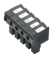 WEIDMULLER 1131730000 Pluggable Terminal Block, 5 Ways, 4 mm², Push In