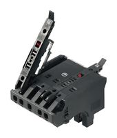 WEIDMULLER 1252210000 Pluggable Terminal Block, 5 Ways, 4 mm², Push In