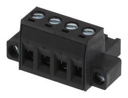 MOLEX 39534-0004 Pluggable Terminal Block, 5.08 mm, 4 Ways, 26 AWG, 12 AWG, 3.31 mm², Screw