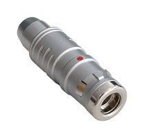 BULGIN LIMITED PPCFGG0K02CLAD Circular Connector, Standard Circular Connector, Push Pull Y Series, Straight Plug, 2 Contacts