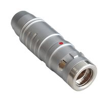 BULGIN LIMITED PPCFGG1K02CLAD Circular Connector, Standard Circular Connector, Push Pull Y Series, Straight Plug, 2 Contacts