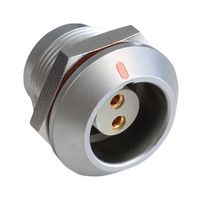 BULGIN LIMITED PPCEGG2K02CLL Circular Connector, Standard Circular Connector, Push Pull Y Series, Panel Mount Receptacle