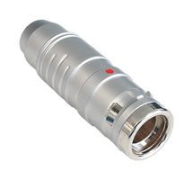 BULGIN LIMITED PPCFGG2K02CLAD Circular Connector, Standard Circular Connector, Push Pull Y Series, Straight Plug, 2 Contacts