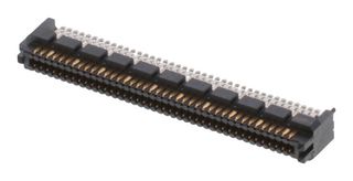 MOLEX 46556-4745 Mezzanine Connector, High Density, Plug, 1.27 mm, 4 Rows, 160 Contacts, Surface Mount, Copper Alloy
